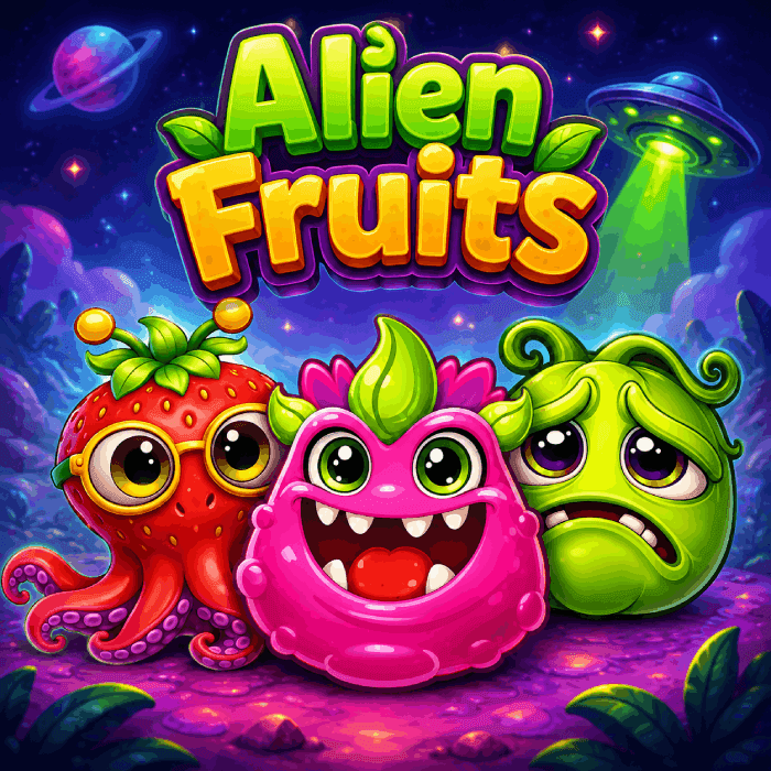 Alien Fruits slot game preview